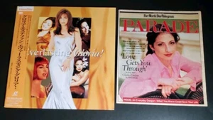 Gloria Estefan Everlasting Gloria! Japan Laserdisc & Parade Magazine 1996 - Picture 1 of 3