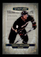 2022-23 UD Stature #3 Teemu Selanne Ducks Base