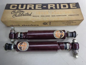 66-67 Comet Falcon Station Wagon Cure-Ride 50/50 REAR High Speed Control Shocks - Imagen 1 de 7