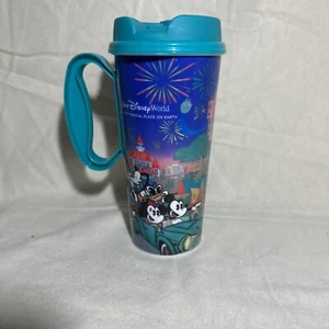 Walt Disney World Resort Refillable Mug New Design 2024 Mickey and Friends Blue - Picture 1 of 11