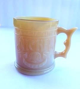 Taza de café vintage WHATABURGER Butterscotch Buffalo Nickel - Imagen 1 de 5