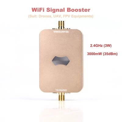 SUNHANS 3000mW UAV WiFi Signal Booster 2.4GHz 35dBm Drones WiFi Signal Amplifier - Image 1 of 4