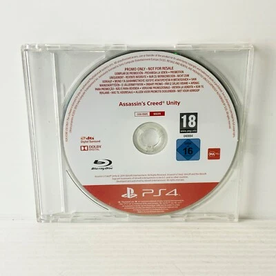 Assassin’s Creed Unity Promo Disc - Full Game - PS4 - Tested & Working - Image 1 of 2