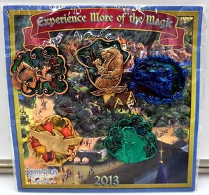 Disney Experience More of The Magic Pin Set of 5 - (Passholder 2013) - New - Picture 1 of 3
