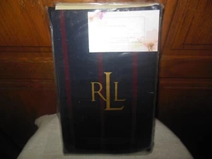 RALPH LAUREN - POET SOCIETY BURGUNDY BLUE WOOL EURO SHAM - NEW - Picture 1 of 2