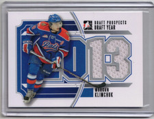 MORGAN KLIMCHUK 12/13 ITG 2013 Draft Prospects Draft Year Rookie Jersey #DY-06