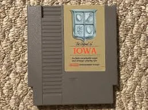 Exclusive Legend of IOWA NES Cartridge - One-of-a-Kind Retro Gaming Gem! - Picture 1 of 6