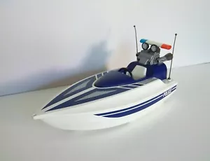 PLAYMOBIL (K4126) POLICE - Offboard Pursuit 5187 Complete - Picture 1 of 2