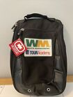 ogie WM waste management tour academy gold bag NWT 2009 2 pouch bag 15"