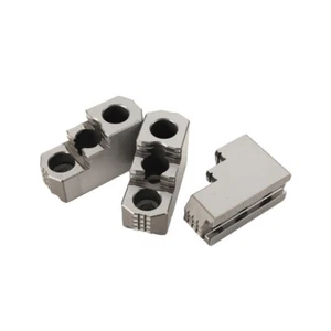 Mandril de torno de doble paso con mordazas duras de 8" 3 piezas para torno de dentado de 1,5 mm x 60 grados - Imagen 1 de 12