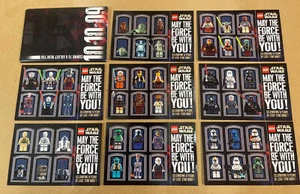 LEGO Star Wars VISUAL DICTIONARY POSTKARTE SET 10 Jahre Feier SEHR SELTEN - Bild 1 von 4