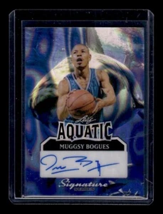 MUGGSY BOGUES 2025 LEAF SIGNATURE SERIES AQUATIC LAVA SHARK AUTO 1/1 - Imagen 1 de 2
