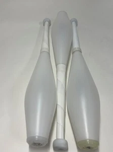 Translucent Juggling Clubs - Lot of 3 - FREE SHIPPING - Picture 1 of 3