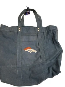 NWT Denver Broncos Embroidered Canvas Tote bag - Picture 1 of 5