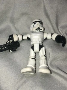 Star Wars Series Toy Figurine Imaginext Poseable Cake Topper 3” Storm Trooper - Picture 1 of 4