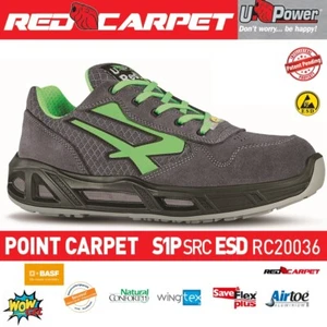 UPOWER SCARPE LAVORO ANTINFORTUNISTICA POINT CARPET S1P SRC ESD U-POWER RC20036+ - Foto 1 di 7