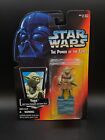 1995 STAR WARS POWER OF THE FORCE YODA JEDI TRAINER 3.75" 1:18 scale FIGURE