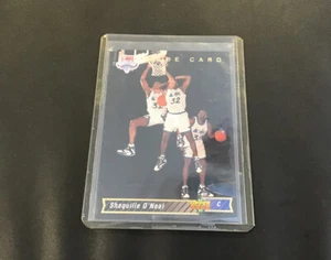 1992 93 UPPER DECK #1 SHAQUILLE O'NEAL ROOKIE CARD RC Lakers /MAGIC High Grade - Picture 1 of 3