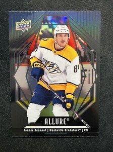 22-23 UD Allure Hockey Black Rainbow Parallel 91 Tanner Jeannot