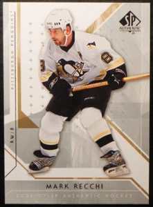 2006-07 06/07 SP Auténtico #22 Mark Recchi Pittsburgh Penguins - Imagen 1 de 2