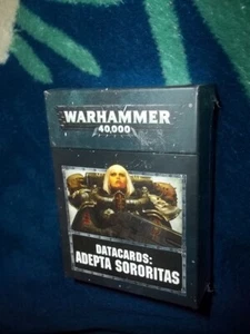 Warhammer 40k Adepta Sororitas Datacards Set - Picture 1 of 2