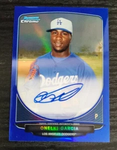 2013 Bowman Chrome Onelki Garcia Auto /150 - Picture 1 of 2