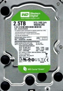 Western Digital WD25EZRS-00J99B0 2.5TB DCM: HANCHT2AA - Picture 1 of 1