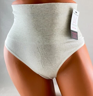 Yummie Tummie Gina Algodón Formador Ultraligero Tanga Bragas en Beige YT5-043 NUEVO Foto 1 de 4