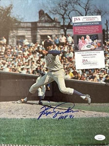 FERGIE JENKINS SIGNED 11x 14 Cardboard Arena Card AUTOGRAPHED JSA COA 1971 - Picture 1 of 6