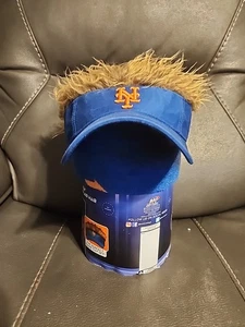 MLB New York Mets Super Soft Plush Throw Blanket & Flair Hair 50 x 60 - Picture 1 of 6