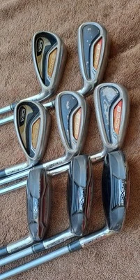 Golf 8 Clubs Set ADAMS A3OS Irons Hybrids RH regular Flex See Pictures For De - Image 1 of 4
