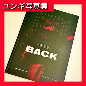 Libro de fotos BTS SUGA Yoongi Master negro blanco espalda Japón hecho por abanico raro de Japón - Imagen 1 de 4