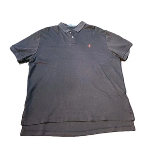 Ralph Lauren Mens Polo Shirt: Size Large, Black, Classic Fit, Pony Short Sleeve - Picture 1 of 5