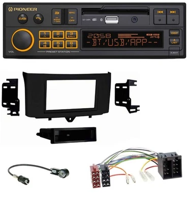 Pioneer DAB MP3 USB Bluetooth Autoradio für Smart ForTwo (2010-2015) - Bild 1 von 4