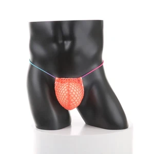 Herren Tanga String Unterwäsche Sexy durchsichtige Unterhose Thong Penis Pouch - Picture 1 of 28