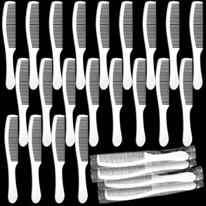 100 Packs Individually Wrapped Combs Disposable Plastic Hair Combs in Bulk Set f - Picture 1 of 12
