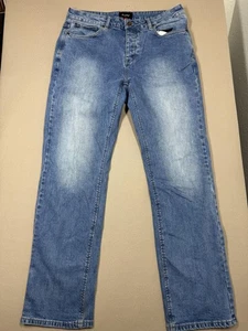 Pantalones de mezclilla Altamont para hombre 31 pierna recta botón corte mosca de un paño diferente - Imagen 1 de 14