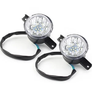 For 110cc 125cc Taotao Bull Farm Go Kart ATV Quad 2x L+R LED Headlight Head Lamp - Picture 1 of 9
