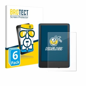 6x BROTECT Panzerfolie Schutzglas für Amazon Kindle Kids (2024) 9H Zubehör - Bild 1 von 7