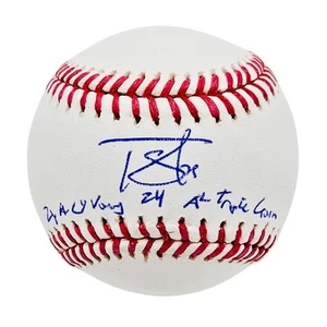 Tarik Skubal Detroit Tigers Signed Baseball 24 Triple Crown 24 Cy Young Fanatics - Picture 1 of 2