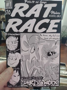Rat Race #1 Comic Zine Underground Comix Erstdruck Phillip de Goya Comic - Bild 1 von 5