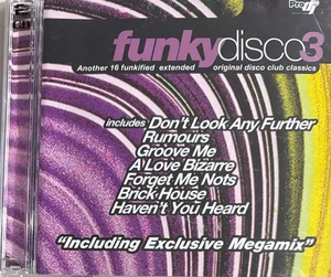 FUNKY DISCO 3: 16 Extended Club Classics - Various 2 x CD 1999 Pro DJ Exc Cond! - Picture 1 of 2