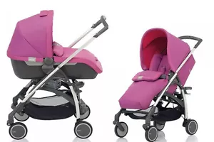 Inglesina Avio Stroller and Bassinet Travel System in Amethyst Pink Brand New!! - Picture 1 of 1