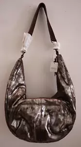 We The Free x Free People OB1676413 Pyrite Brown Metallic Sparta Sling Bag $298 - Picture 1 of 24