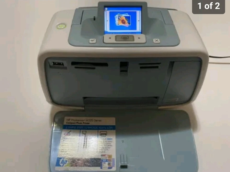 HP Photosmart A526 Compact Digital Photo Printer Inkjet Digital Printer - Image 1 of 1