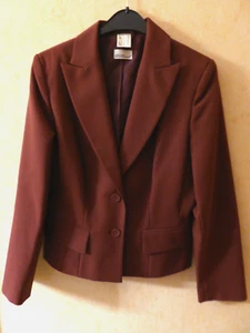 Damenblazer weinrot, Gr. 36 - Bild 1 von 5