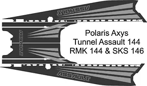 Calcomanía TÚNEL POLARIS AXYS GRÁFICOS 600 RMK switchback asalto 144 155 envoltura - Imagen 1 de 1