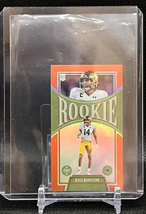 2022 Legacy Rookies Base Premium Orange Mini #172 Kyle Hamilton /125 - Ravens - Foto 1 di 2