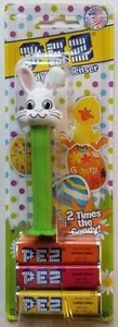 2014 Pez Easter Floppy Bunny Animal Green Dispenser New NIP Easter Basket Toy - Picture 1 of 2