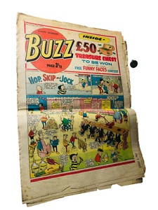 Comic Buzz February 1973 Vintage ra - Picture 1 of 3